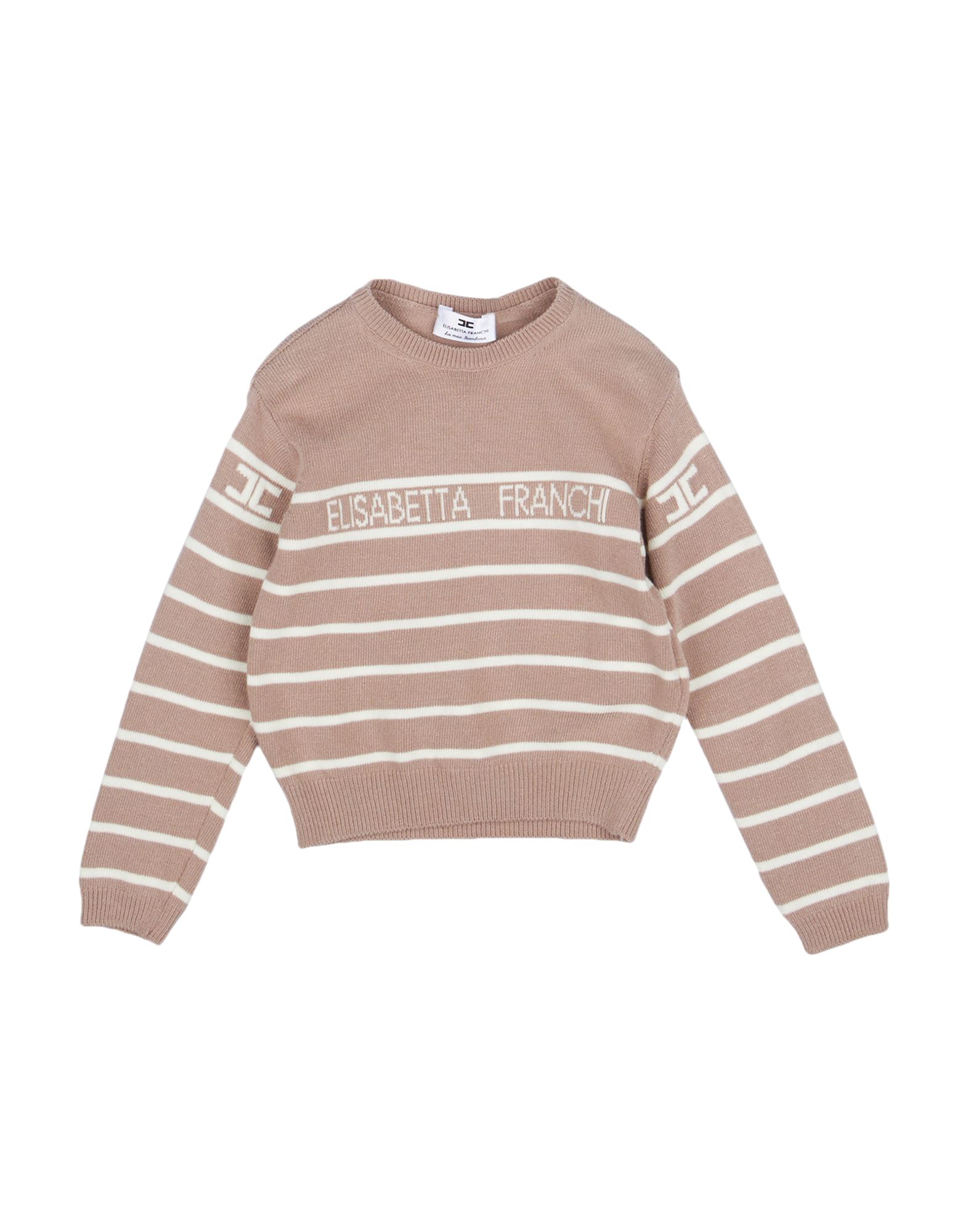 ELISABETTA FRANCHI Pullover Kinder Hellbraun von ELISABETTA FRANCHI