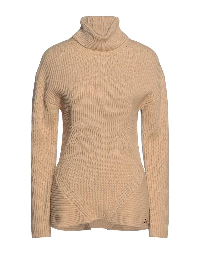 ELISABETTA FRANCHI Rollkragenpullover Damen Kamel von ELISABETTA FRANCHI