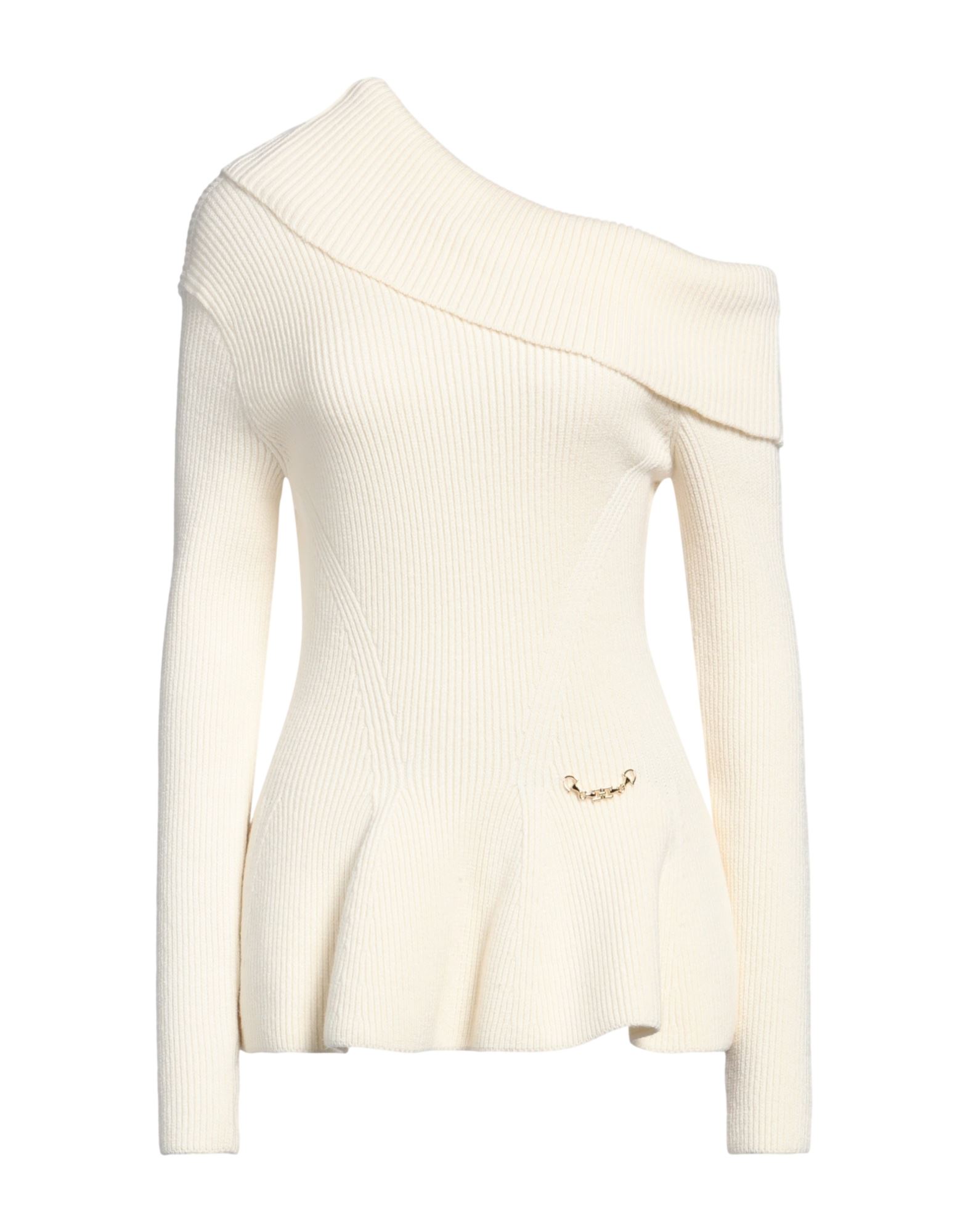 ELISABETTA FRANCHI Rollkragenpullover Damen Off white von ELISABETTA FRANCHI