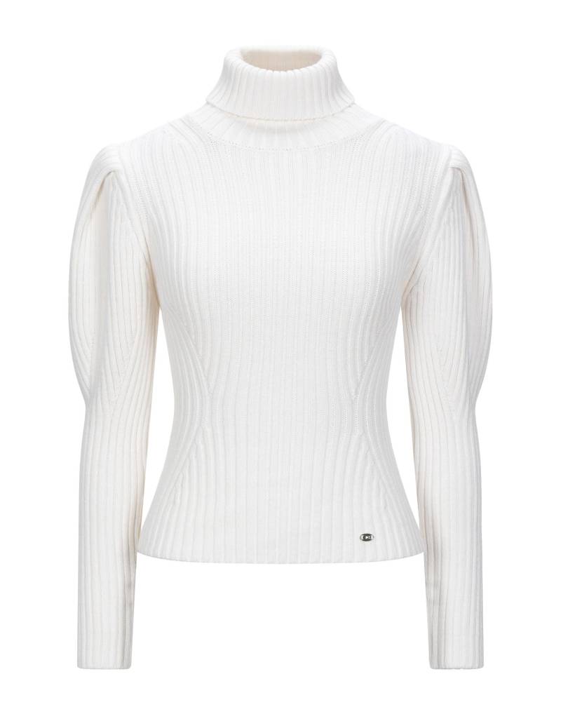 ELISABETTA FRANCHI Rollkragenpullover Damen Weiß von ELISABETTA FRANCHI