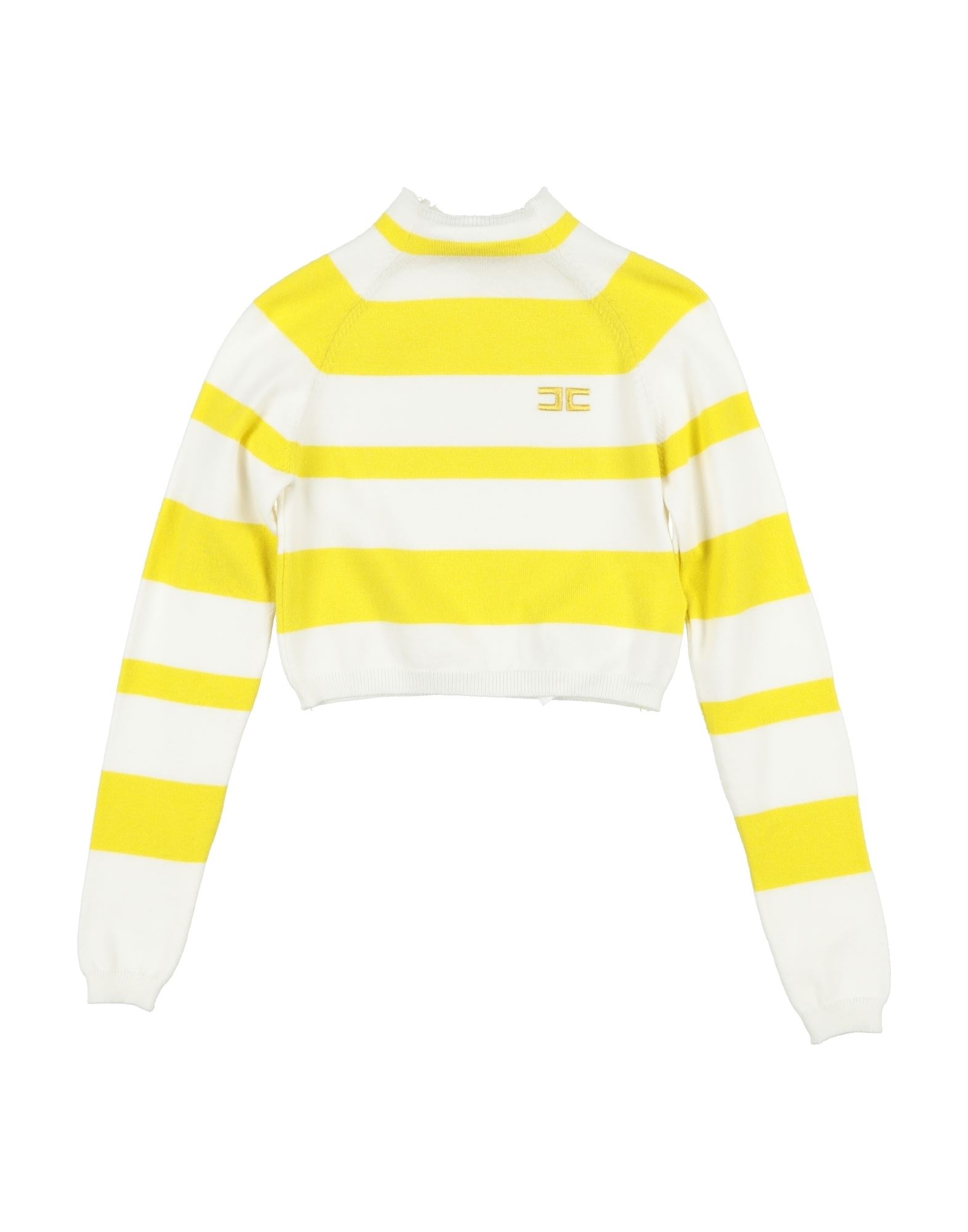 ELISABETTA FRANCHI Rollkragenpullover Kinder Gelb von ELISABETTA FRANCHI