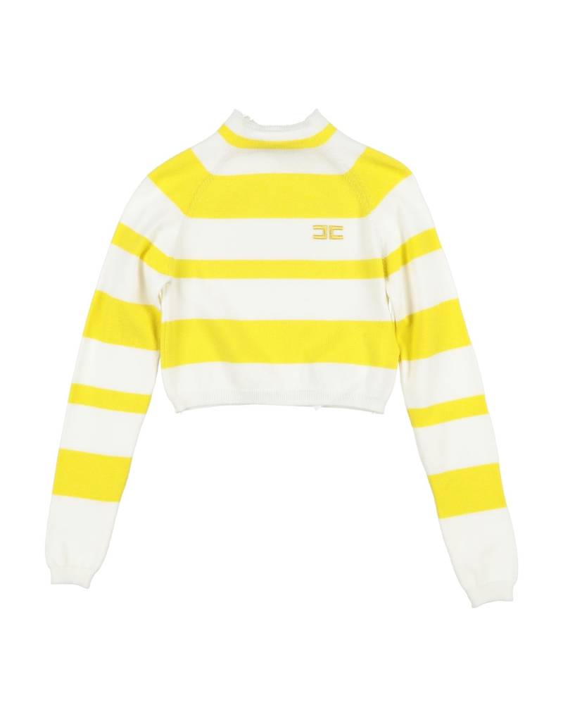 ELISABETTA FRANCHI Rollkragenpullover Kinder Gelb von ELISABETTA FRANCHI