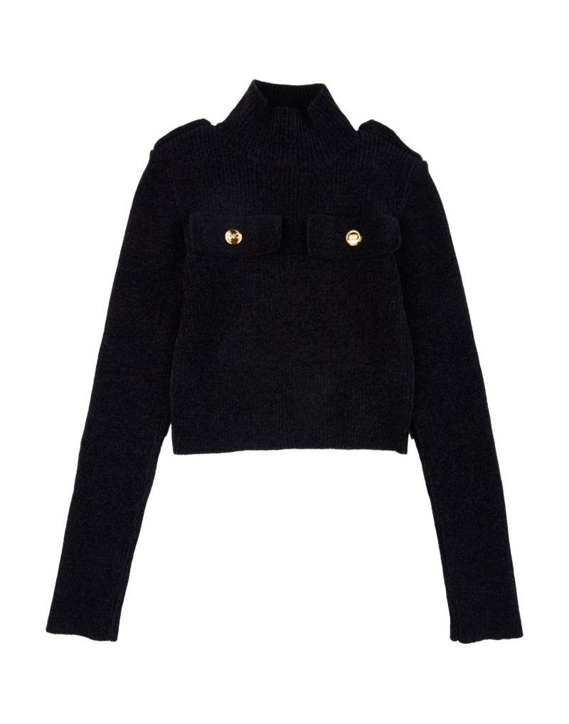 ELISABETTA FRANCHI Rollkragenpullover Kinder Schwarz von ELISABETTA FRANCHI