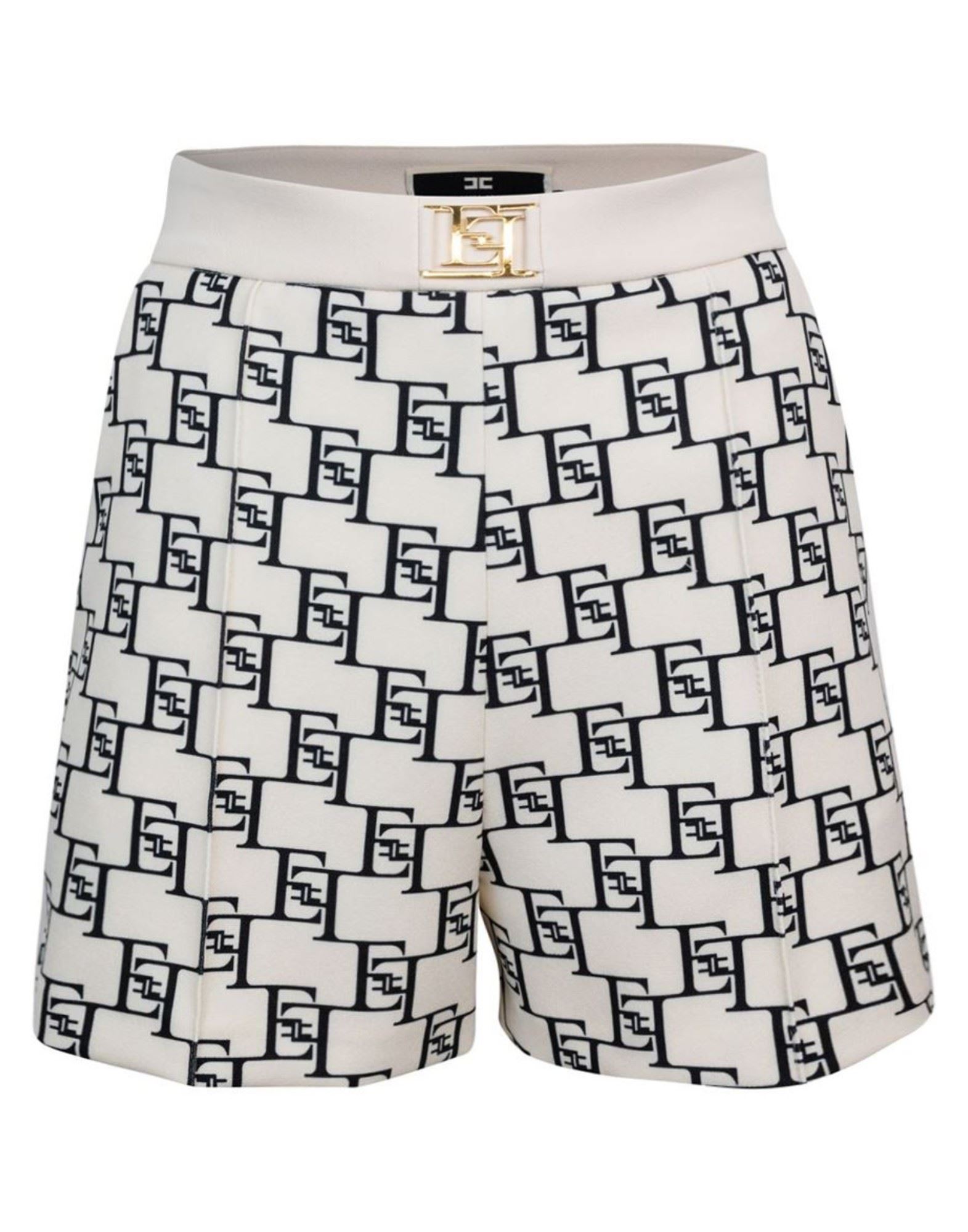 ELISABETTA FRANCHI Shorts & Bermudashorts Damen Elfenbein von ELISABETTA FRANCHI