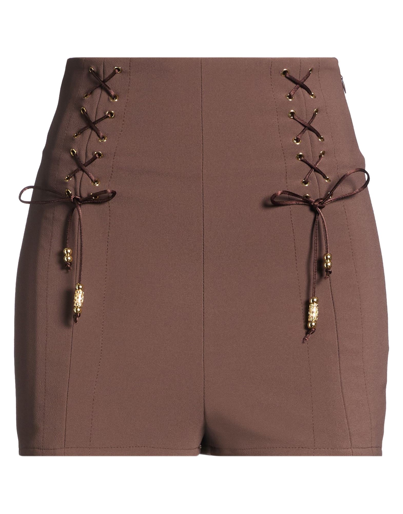 ELISABETTA FRANCHI Shorts & Bermudashorts Damen Schokobraun von ELISABETTA FRANCHI