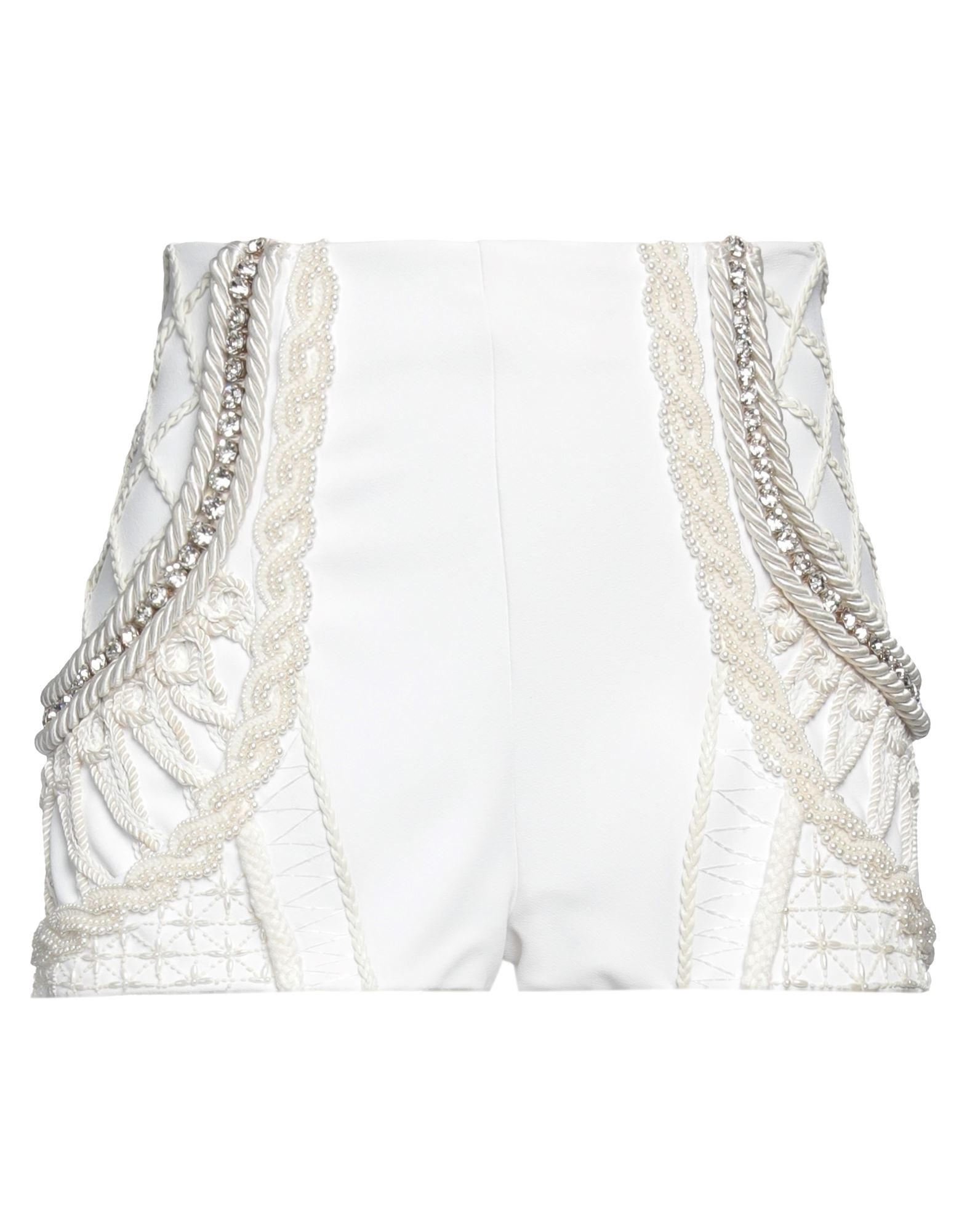 ELISABETTA FRANCHI Shorts & Bermudashorts Damen Weiß von ELISABETTA FRANCHI