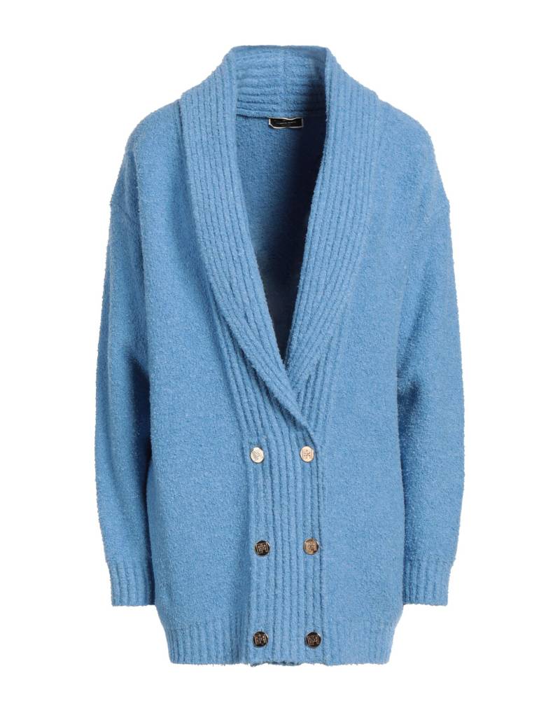 ELISABETTA FRANCHI Strickjacke Damen Azurblau von ELISABETTA FRANCHI