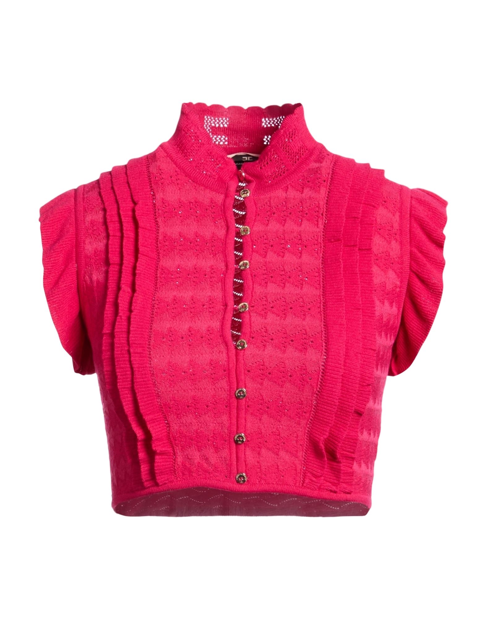 ELISABETTA FRANCHI Strickjacke Damen Fuchsia von ELISABETTA FRANCHI