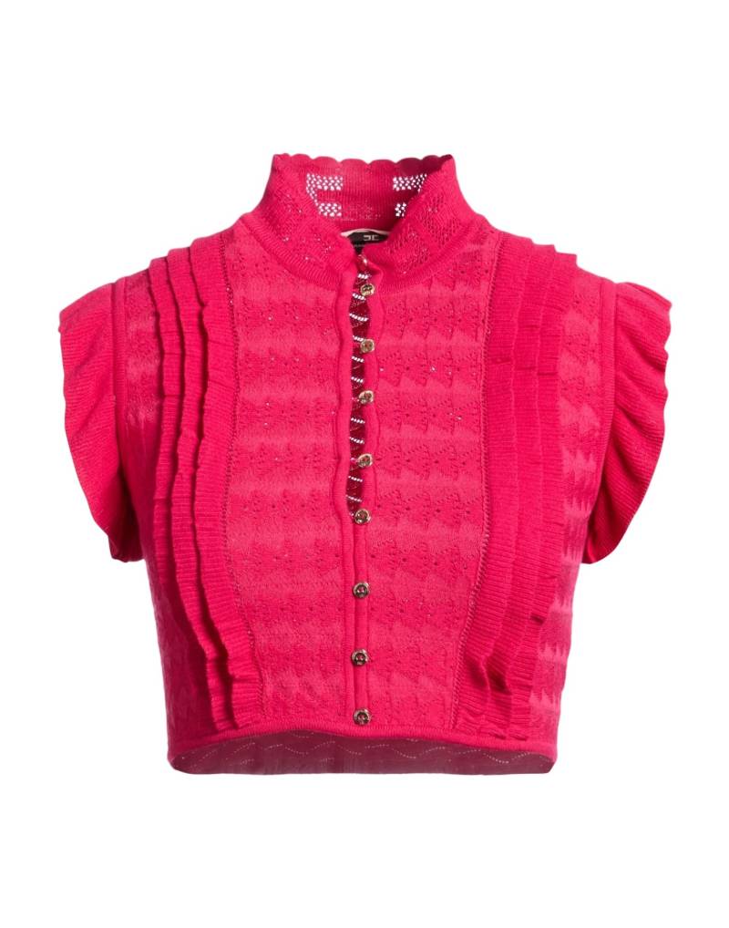 ELISABETTA FRANCHI Strickjacke Damen Fuchsia von ELISABETTA FRANCHI