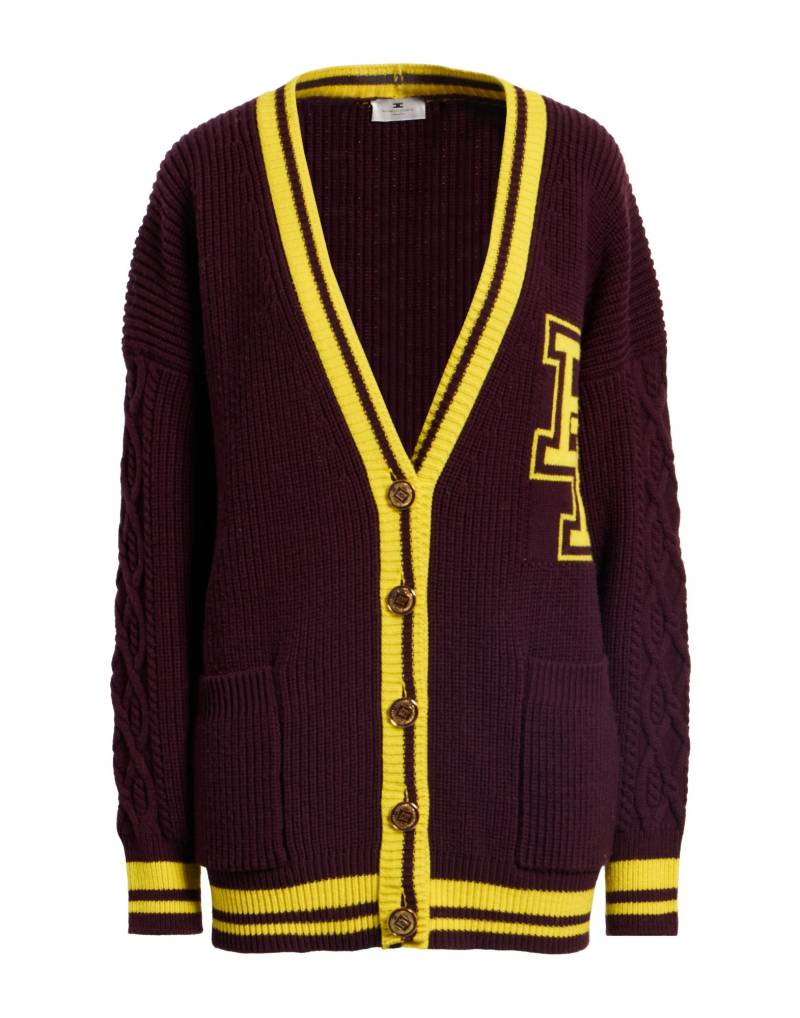 ELISABETTA FRANCHI Strickjacke Damen Pflaume von ELISABETTA FRANCHI