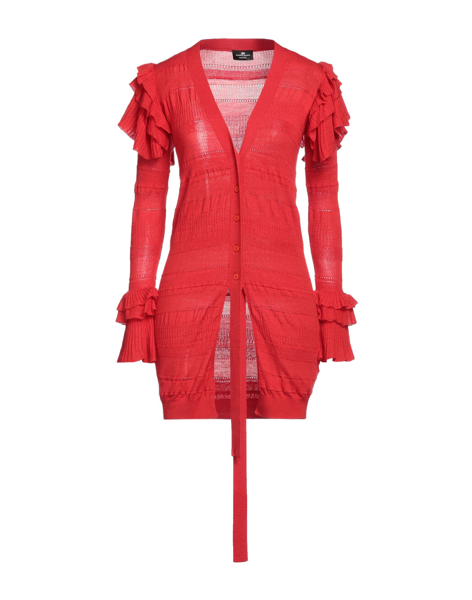 ELISABETTA FRANCHI Strickjacke Damen Rot von ELISABETTA FRANCHI