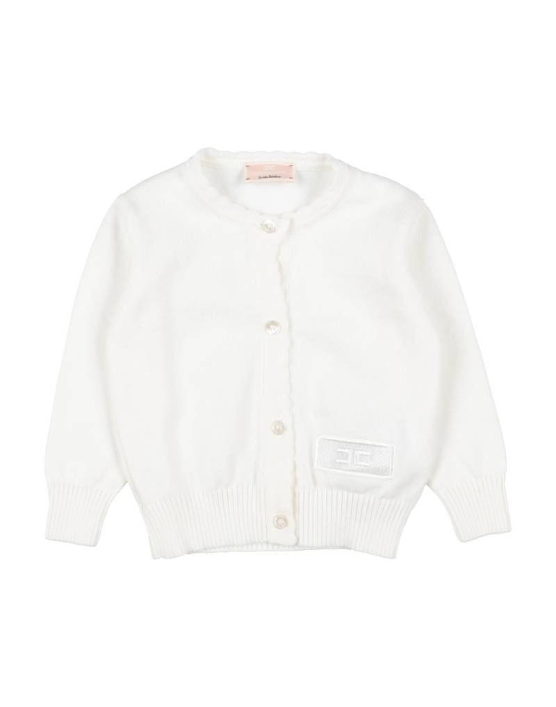 ELISABETTA FRANCHI Strickjacke Kinder Elfenbein von ELISABETTA FRANCHI