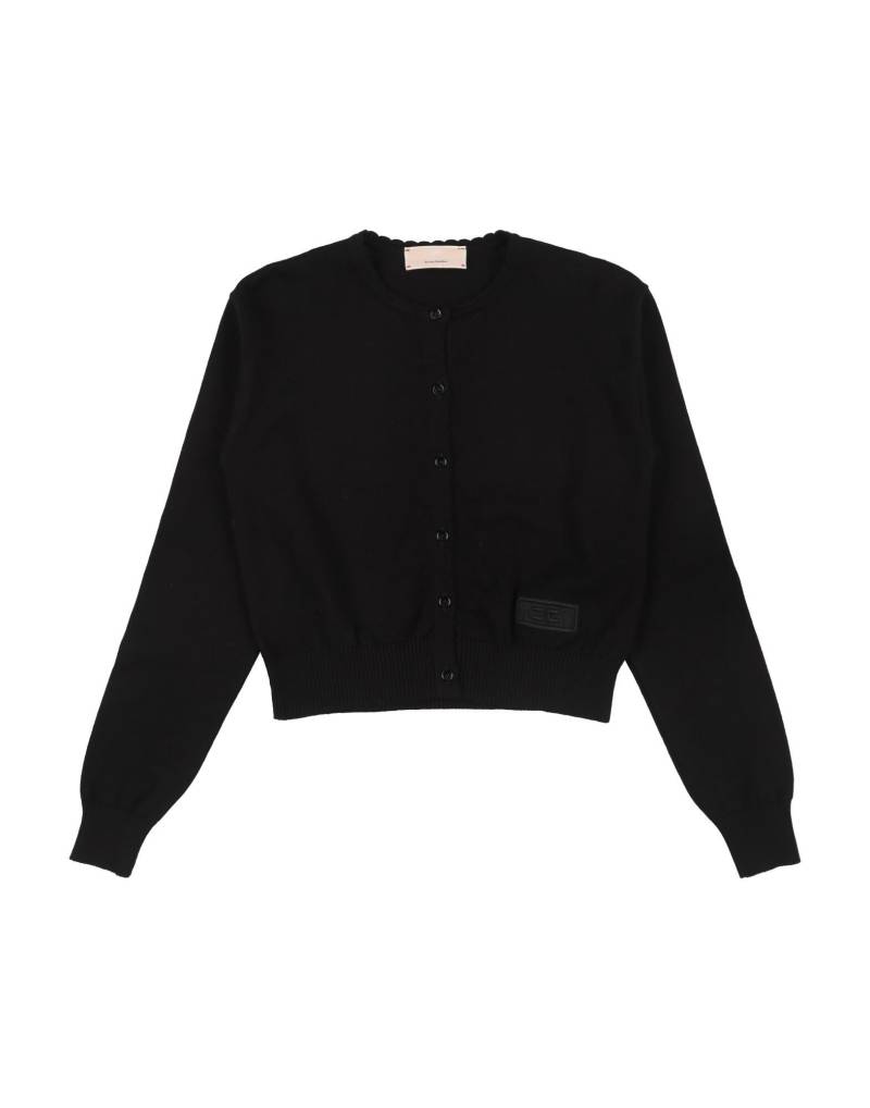 ELISABETTA FRANCHI Strickjacke Kinder Schwarz von ELISABETTA FRANCHI