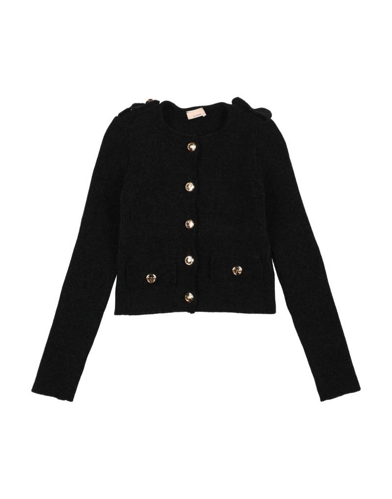 ELISABETTA FRANCHI Strickjacke Kinder Schwarz von ELISABETTA FRANCHI