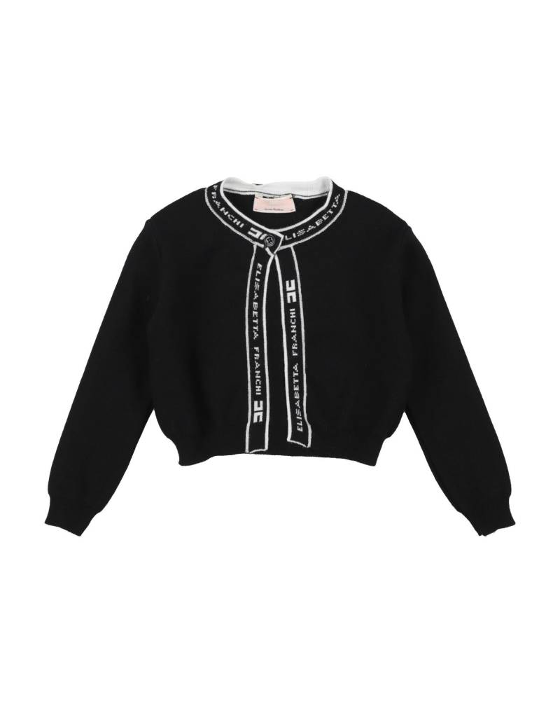 ELISABETTA FRANCHI Strickjacke Kinder Schwarz von ELISABETTA FRANCHI