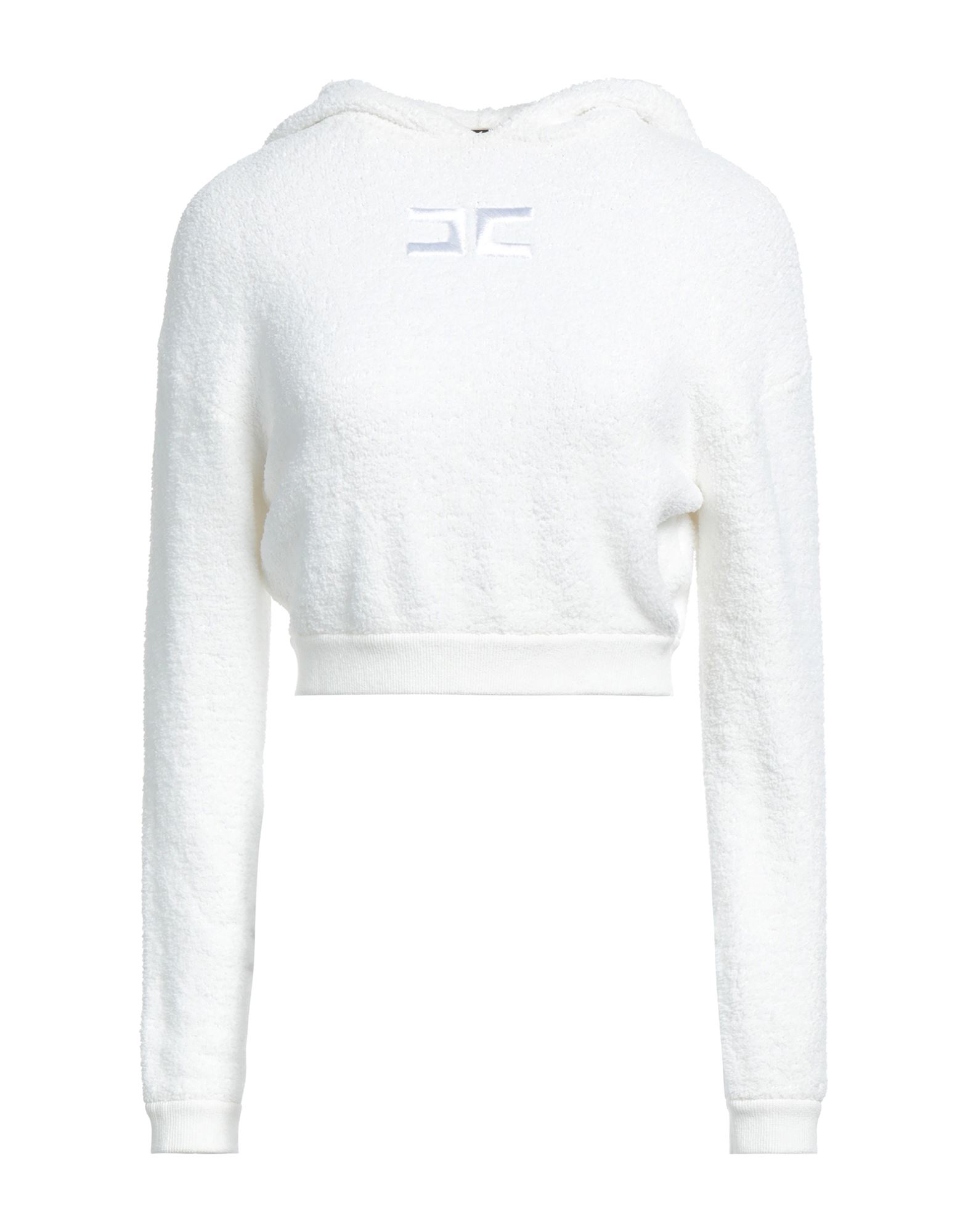 ELISABETTA FRANCHI Sweatshirt Damen Weiß von ELISABETTA FRANCHI