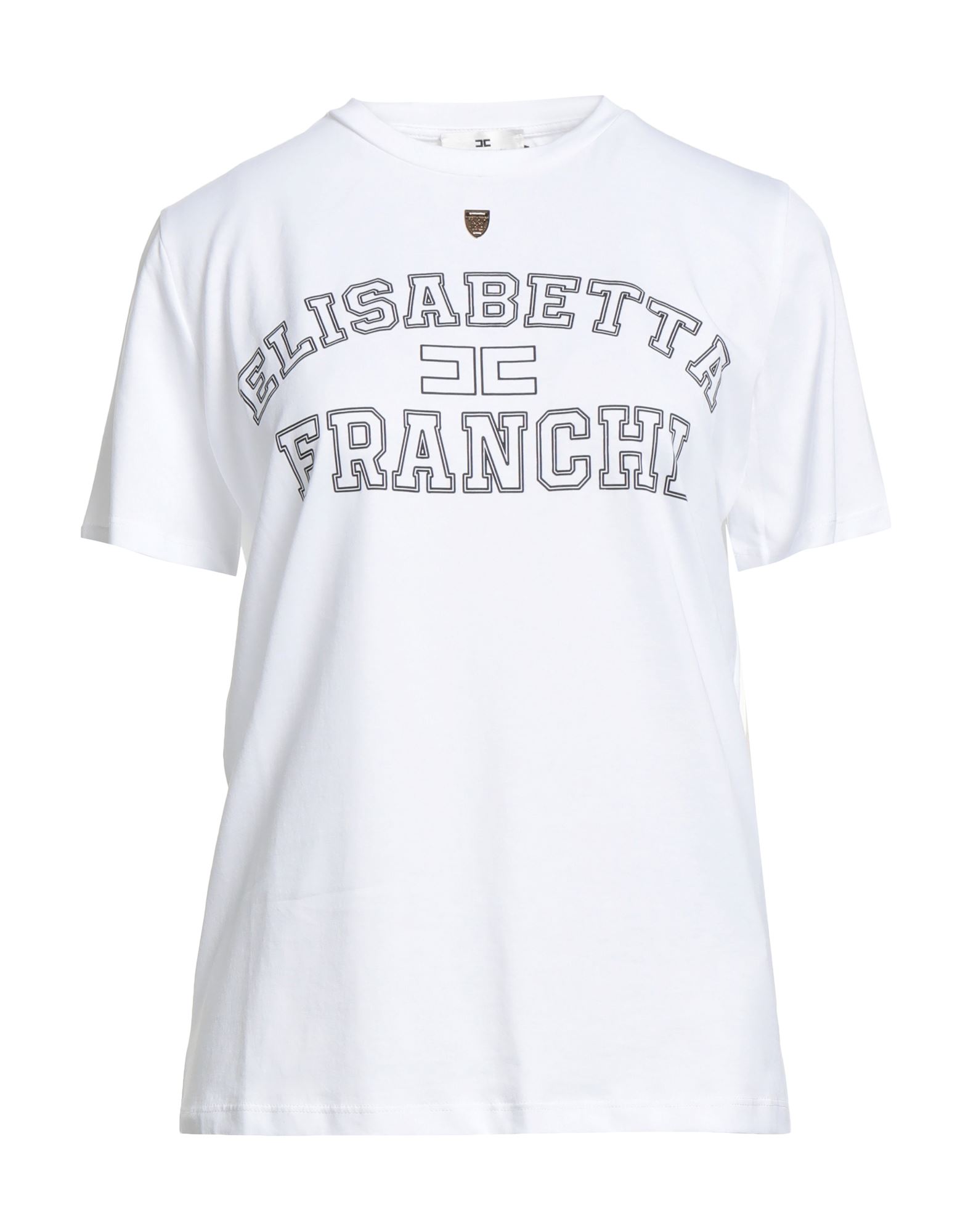 ELISABETTA FRANCHI T-shirts Damen Weiß von ELISABETTA FRANCHI