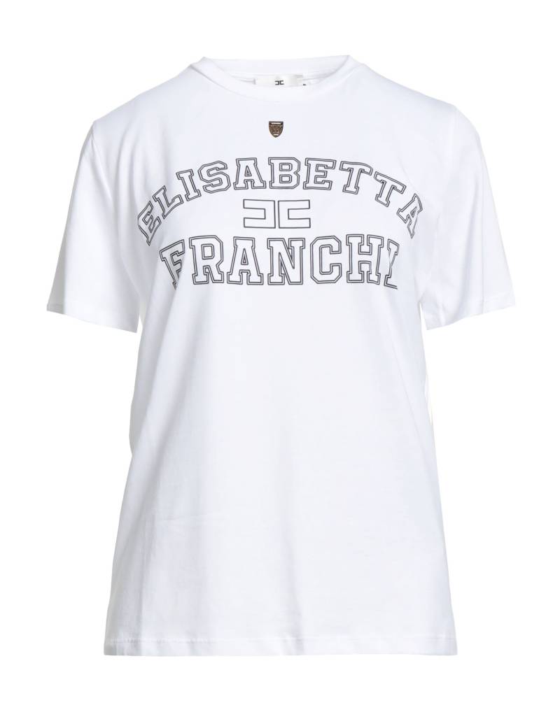 ELISABETTA FRANCHI T-shirts Damen Weiß von ELISABETTA FRANCHI