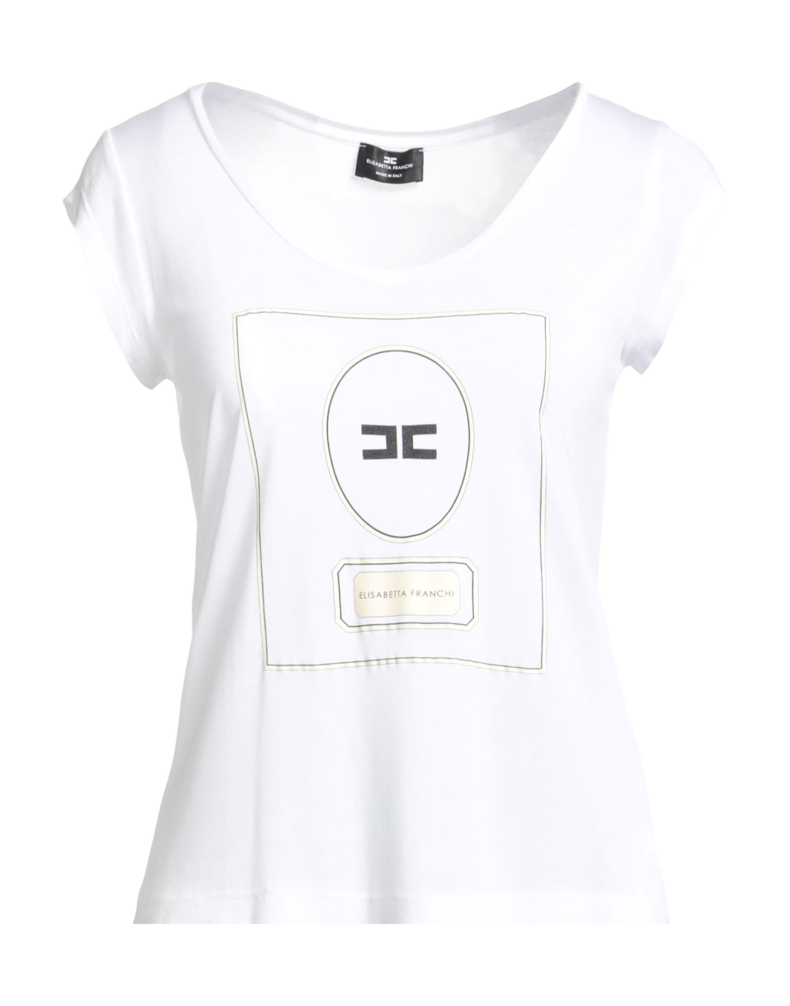 ELISABETTA FRANCHI T-shirts Damen Weiß von ELISABETTA FRANCHI