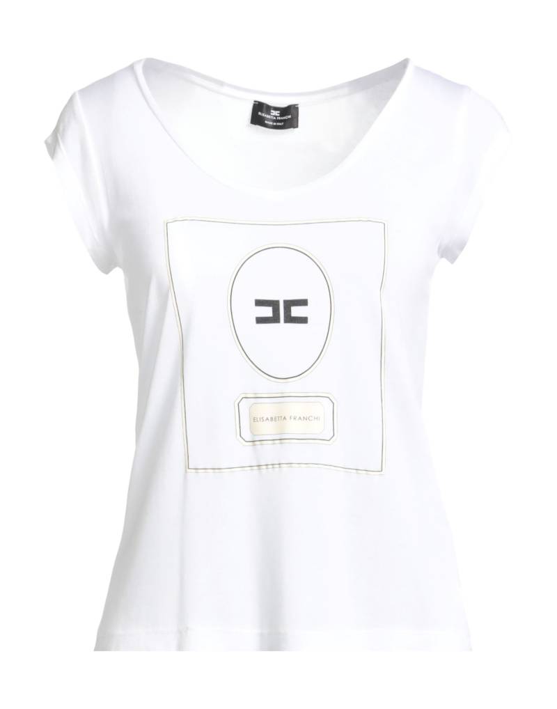 ELISABETTA FRANCHI T-shirts Damen Weiß von ELISABETTA FRANCHI