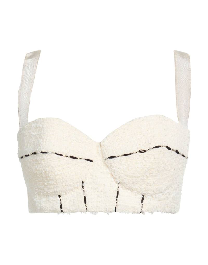 ELISABETTA FRANCHI Top Damen Elfenbein von ELISABETTA FRANCHI