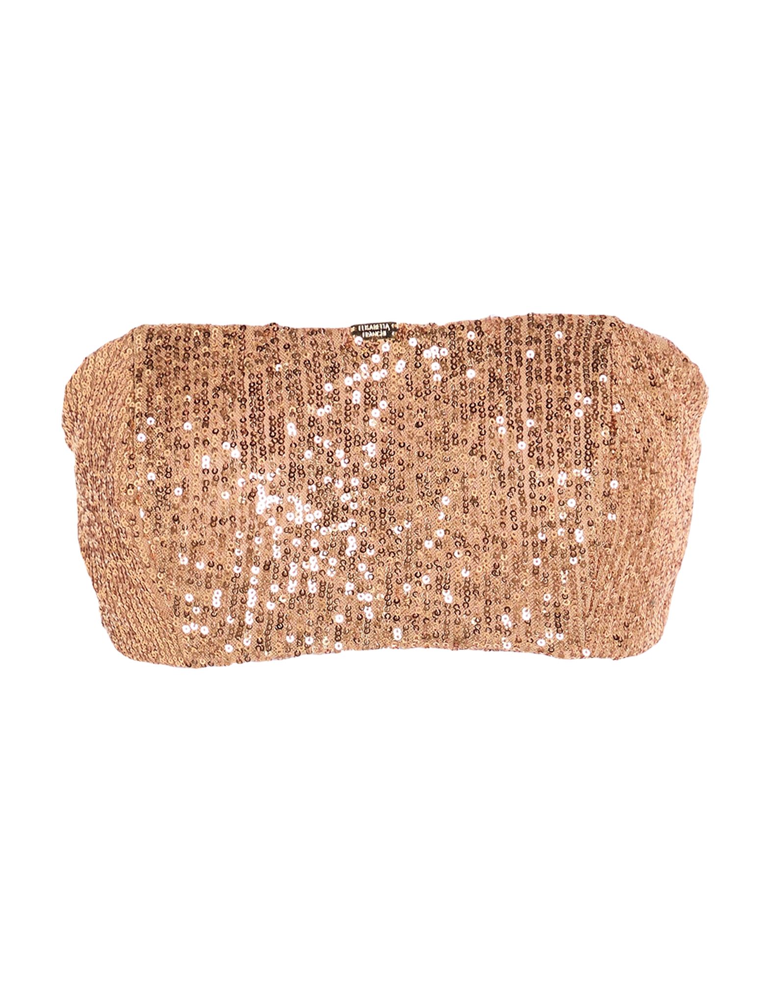 ELISABETTA FRANCHI Top Damen Kamel von ELISABETTA FRANCHI