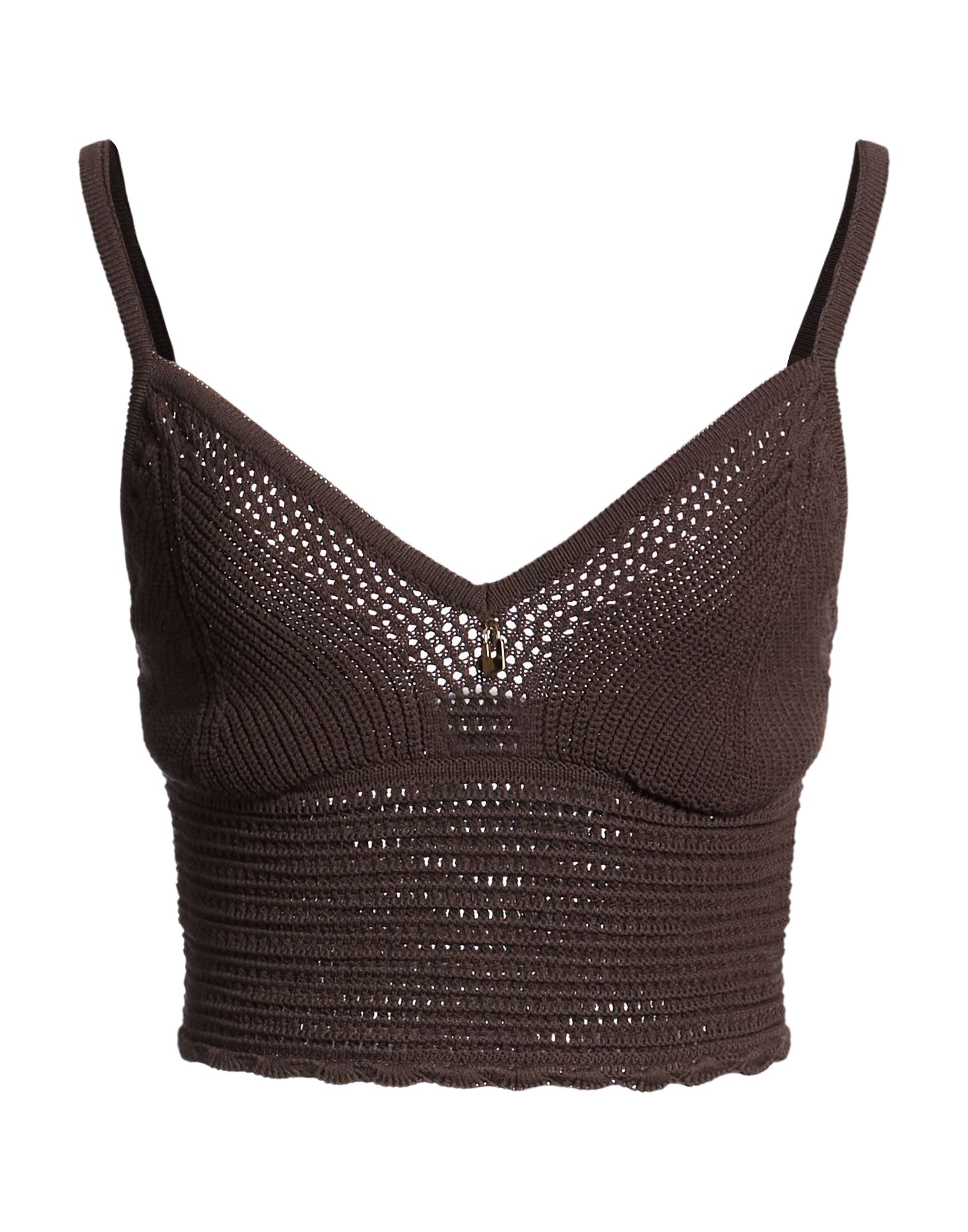 ELISABETTA FRANCHI Top Damen Schokobraun von ELISABETTA FRANCHI