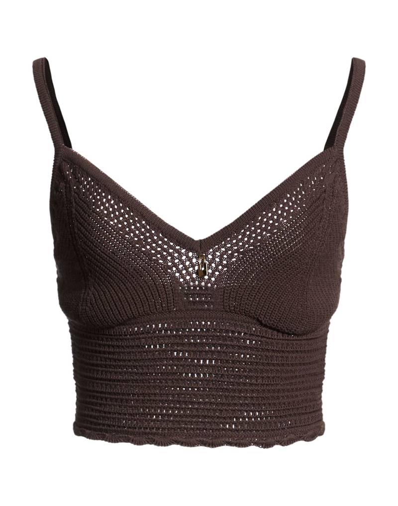 ELISABETTA FRANCHI Top Damen Schokobraun von ELISABETTA FRANCHI
