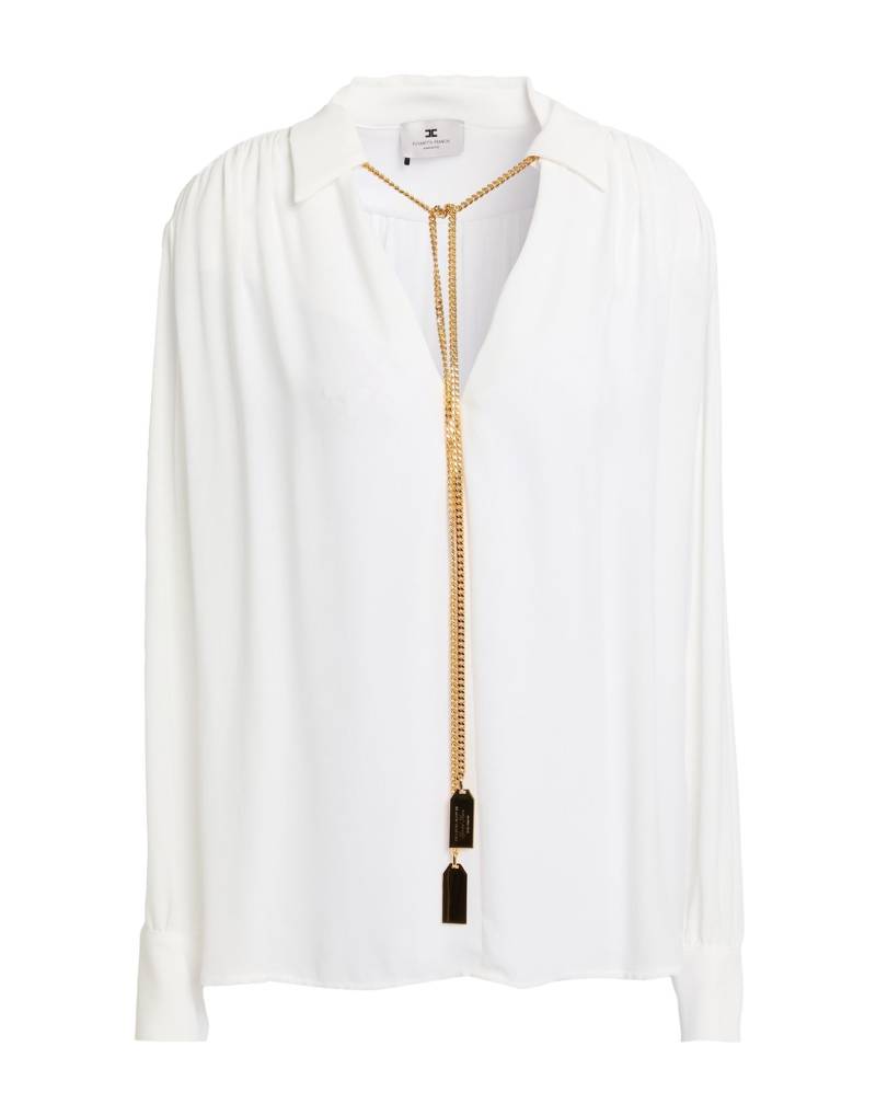ELISABETTA FRANCHI Top Damen Weiß von ELISABETTA FRANCHI