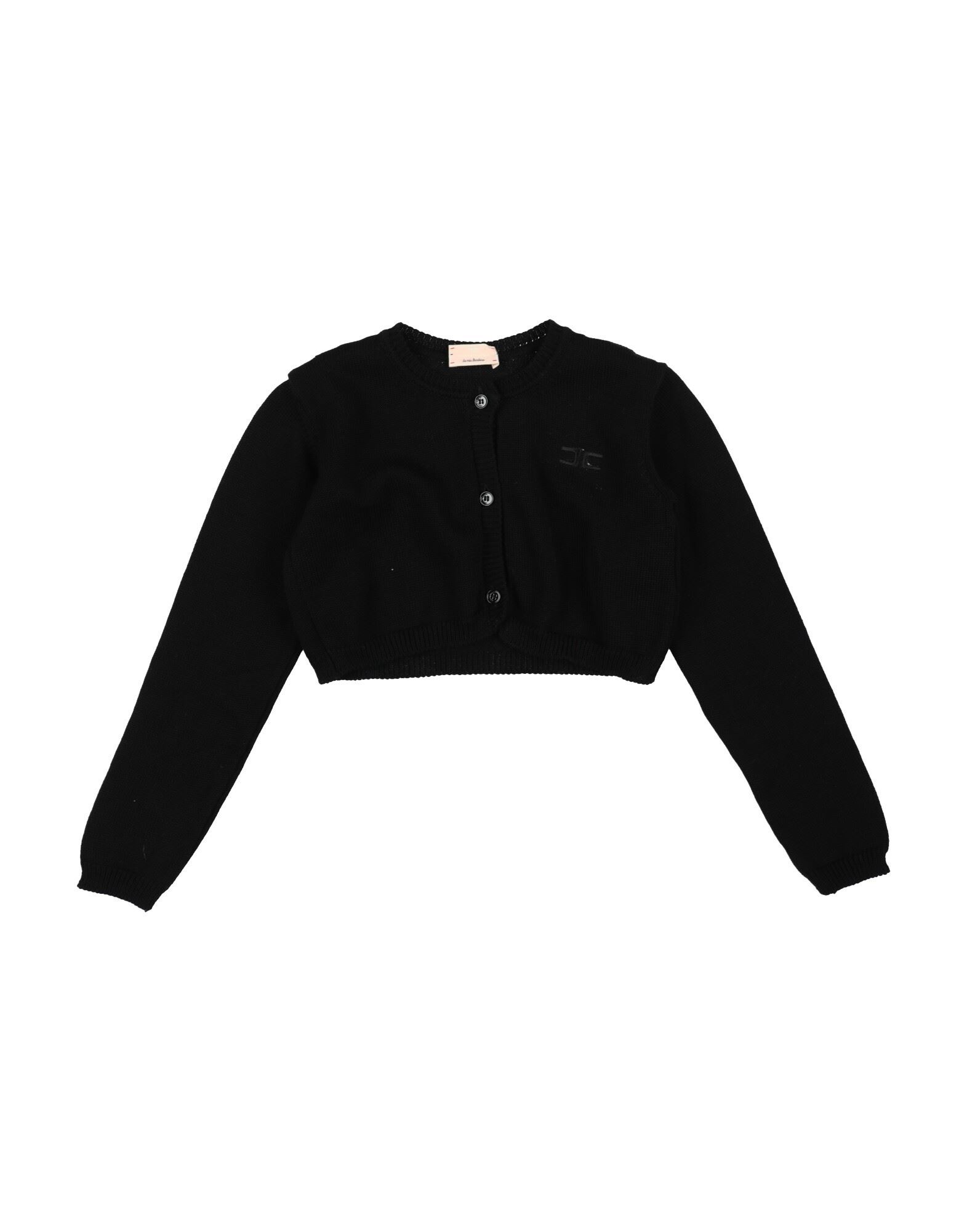 ELISABETTA FRANCHI Wickelpullover Kinder Schwarz von ELISABETTA FRANCHI