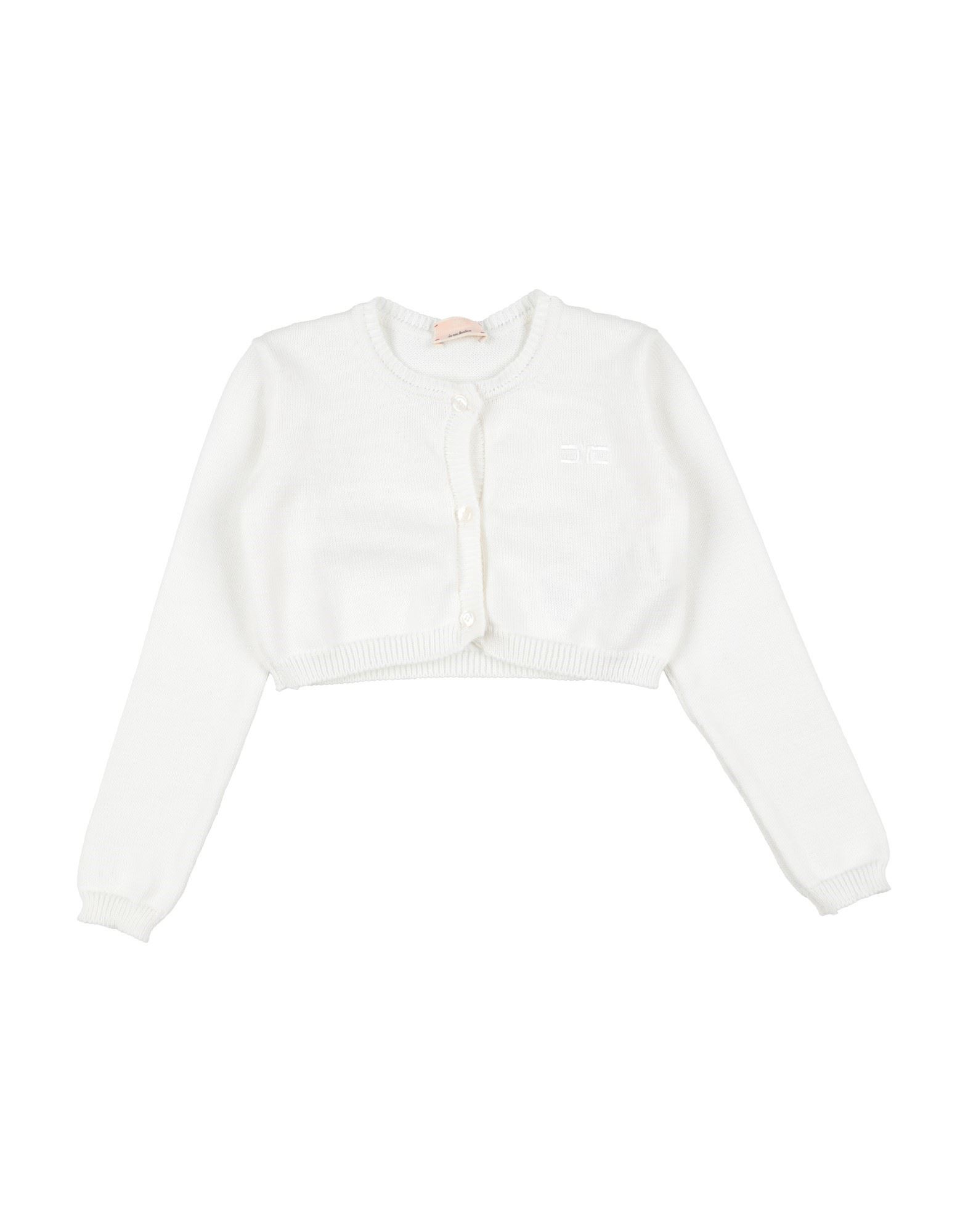 ELISABETTA FRANCHI Wickelpullover Kinder Weiß von ELISABETTA FRANCHI