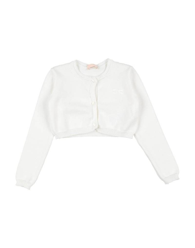 ELISABETTA FRANCHI Wickelpullover Kinder Weiß von ELISABETTA FRANCHI