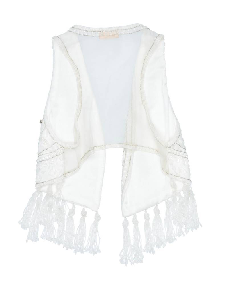 ELISABETTA FRANCHI Wickelpullover Kinder Weiß von ELISABETTA FRANCHI