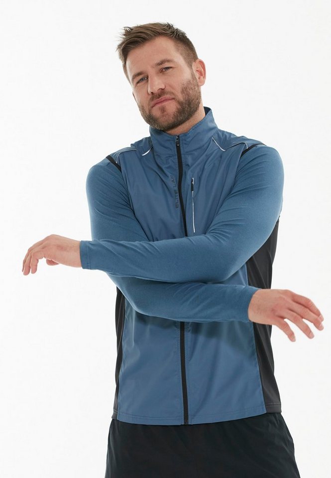 ELITE LAB Funktionsweste Shell X1 Elite mit hochwertiger Lauf-Ausstattung (wind -und wasserdicht) von ELITE LAB