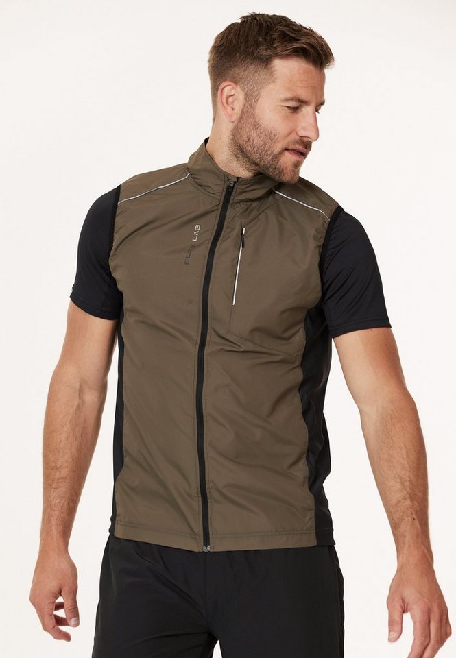ELITE LAB Funktionsweste Shell X1 Elite mit hochwertiger Lauf-Ausstattung (wind -und wasserdicht) von ELITE LAB