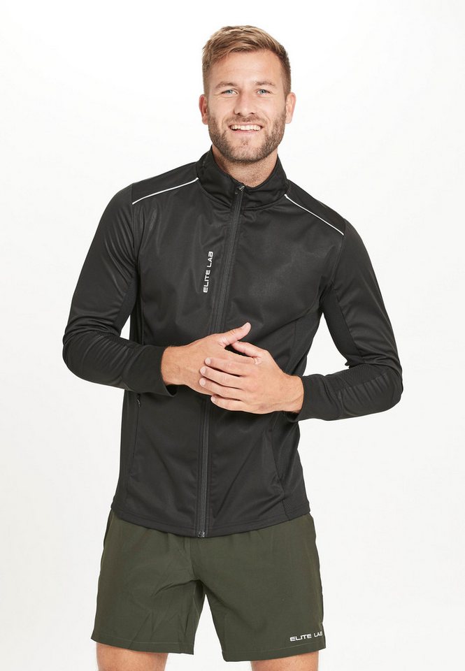 ELITE LAB Laufjacke Heat X2 aus winddichtem Material von ELITE LAB