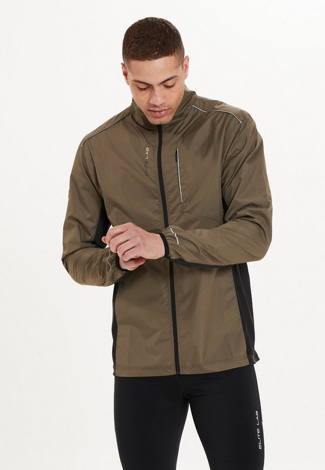ELITE LAB Laufjacke Shell Heat X1 Elite mit wind- und wasserdichter Funktion von ELITE LAB
