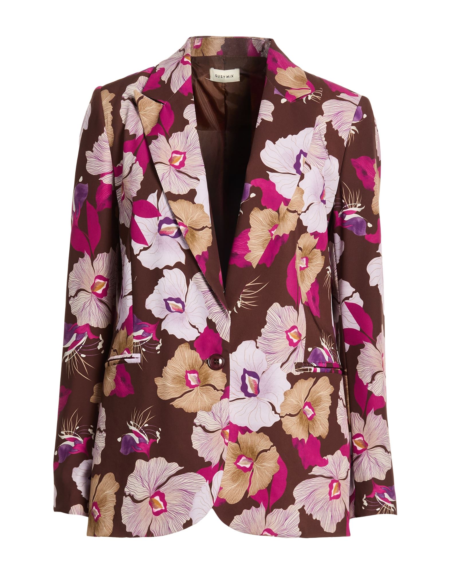 ÉLITE by SUSY MIX Blazer Damen Braun von ÉLITE by SUSY MIX