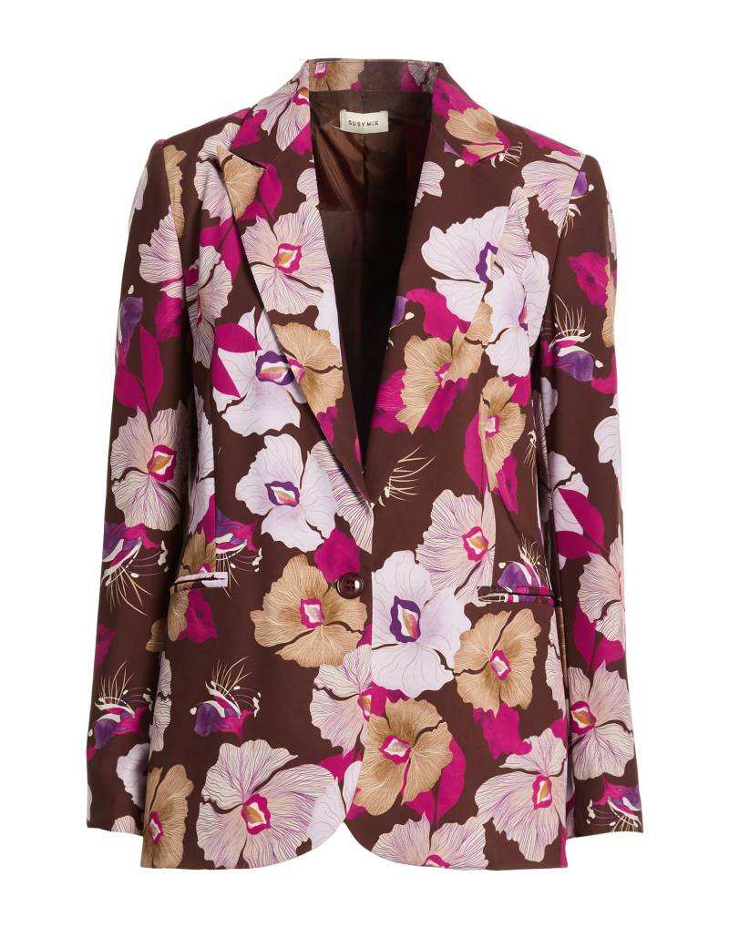 ÉLITE by SUSY MIX Blazer Damen Braun von ÉLITE by SUSY MIX