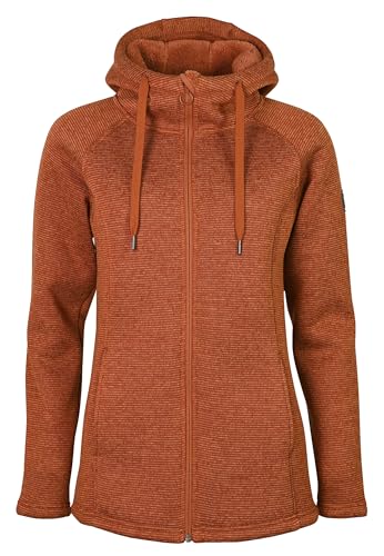 ELKLINE Damen Fleecejacke Fireplace 2014091, Größe:40, Farbe:orange - burntochre von ELKLINE