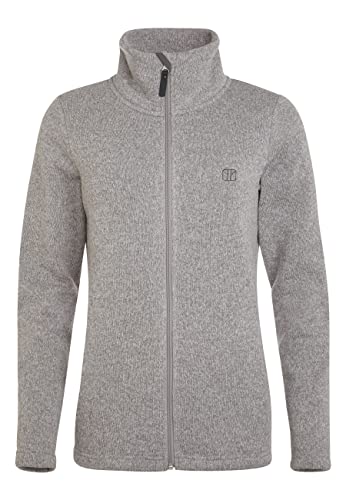 ELKLINE Damen Fleecejacke Wonderland 2014090, Farbe:greymelange, Größe:42 von ELKLINE