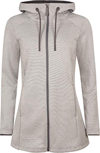 ELKLINE Damen Fleecemantel Dragonfly Übergangsjacke, Farbe:lightgrey, Größe:42 von ELKLINE