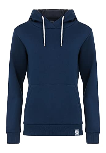 ELKLINE Damen Hoodie Let Go | Kapuzenpullover mit Kängurutasche | wärmend durch weiches Innenfutter | gerader Schnitt | 2031049, Größe:46, Farbe:blueshadow von ELKLINE