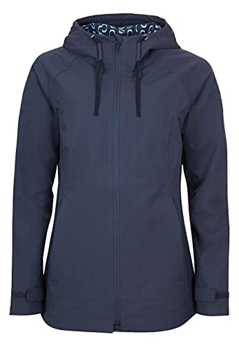 ELKLINE Damen Regenjacke Sing Out 2022022, Farbe:darkblue, Größe:50 von ELKLINE