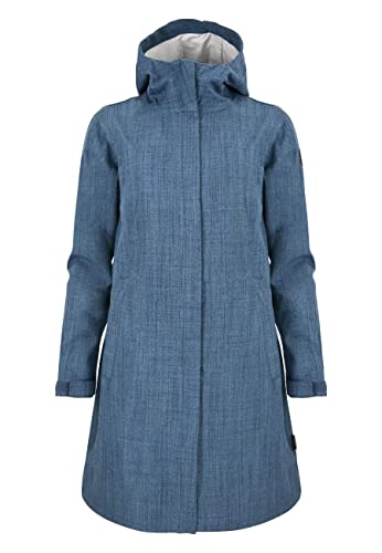 ELKLINE Damen Dancing in The Rain Regenmantel, Blue Heaven, 44 von ELKLINE