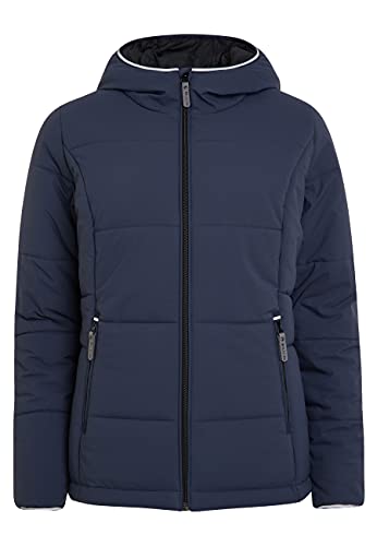 ELKLINE Damen Steppjacke Comfortable Vegan | Übergangsjacke wattiert Kurzjacke wasserabweisend | 2011016, Farbe:blueshadow, Größe:38 von ELKLINE