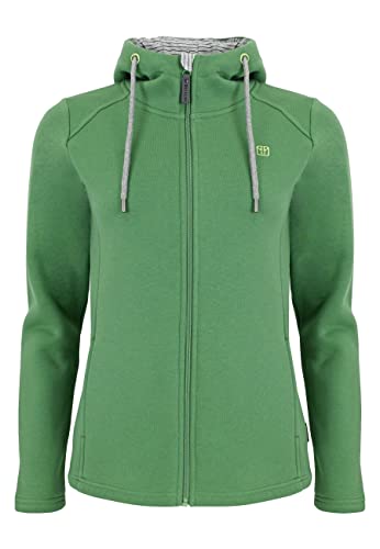 ELKLINE Damen Sweatjacke Autoreply 2015038, Größe:40, Farbe:mossgreen von ELKLINE