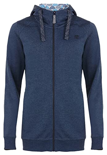 ELKLINE Damen Sweatjacke Ocean 2015056, Größe:38, Farbe:bluemelange von ELKLINE