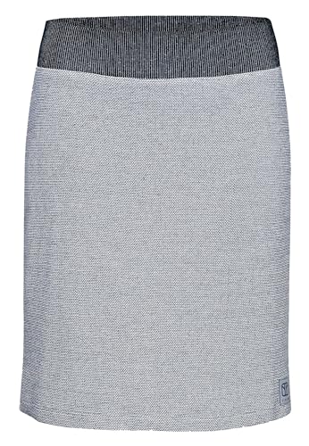 ELKLINE Damen Sweatrock Breath aus Baumwolle gerader Schnitt | 2069020, Größe:42, Farbe:darkblue - White von ELKLINE