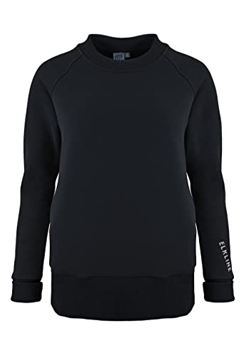 ELKLINE Damen Sweatshirt Balance 2030023, Größe:36, Farbe:Black von ELKLINE